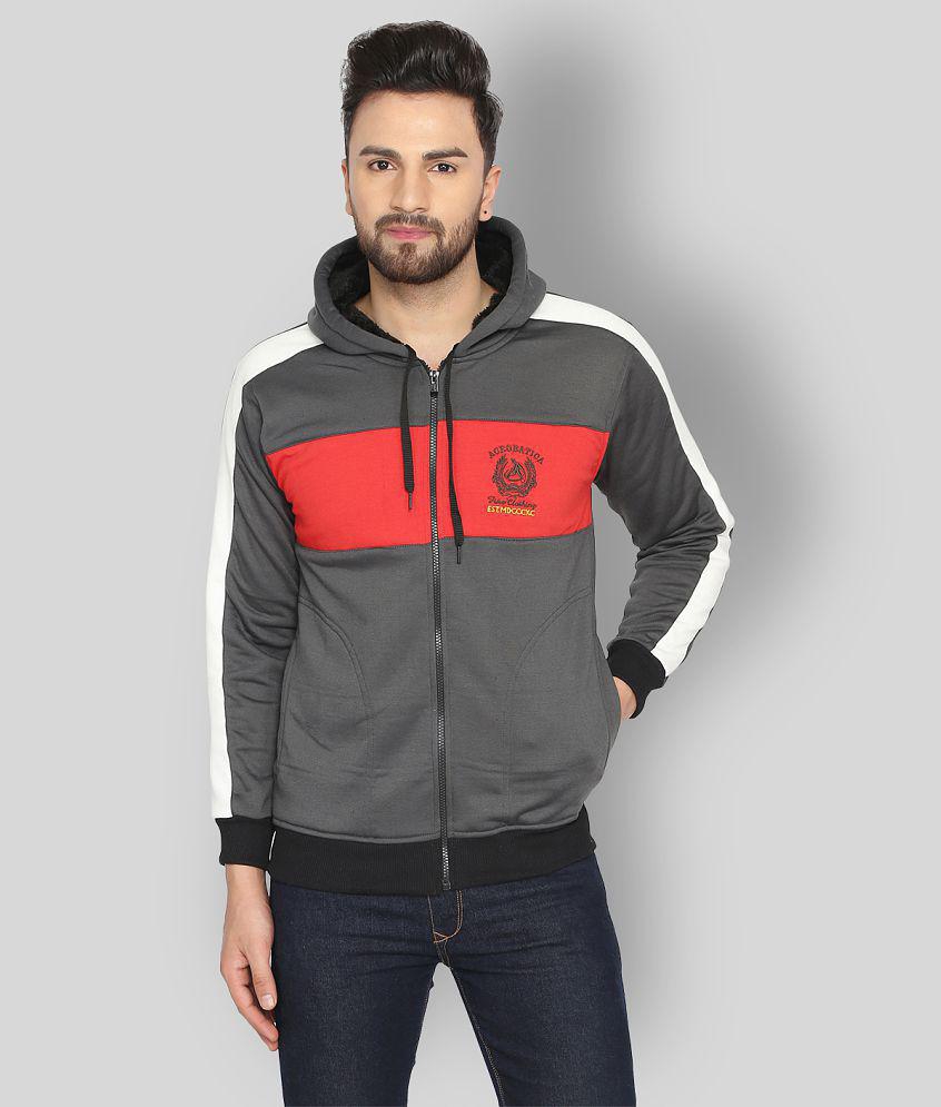 High Hill Grey Hooded Sweatshirt - None