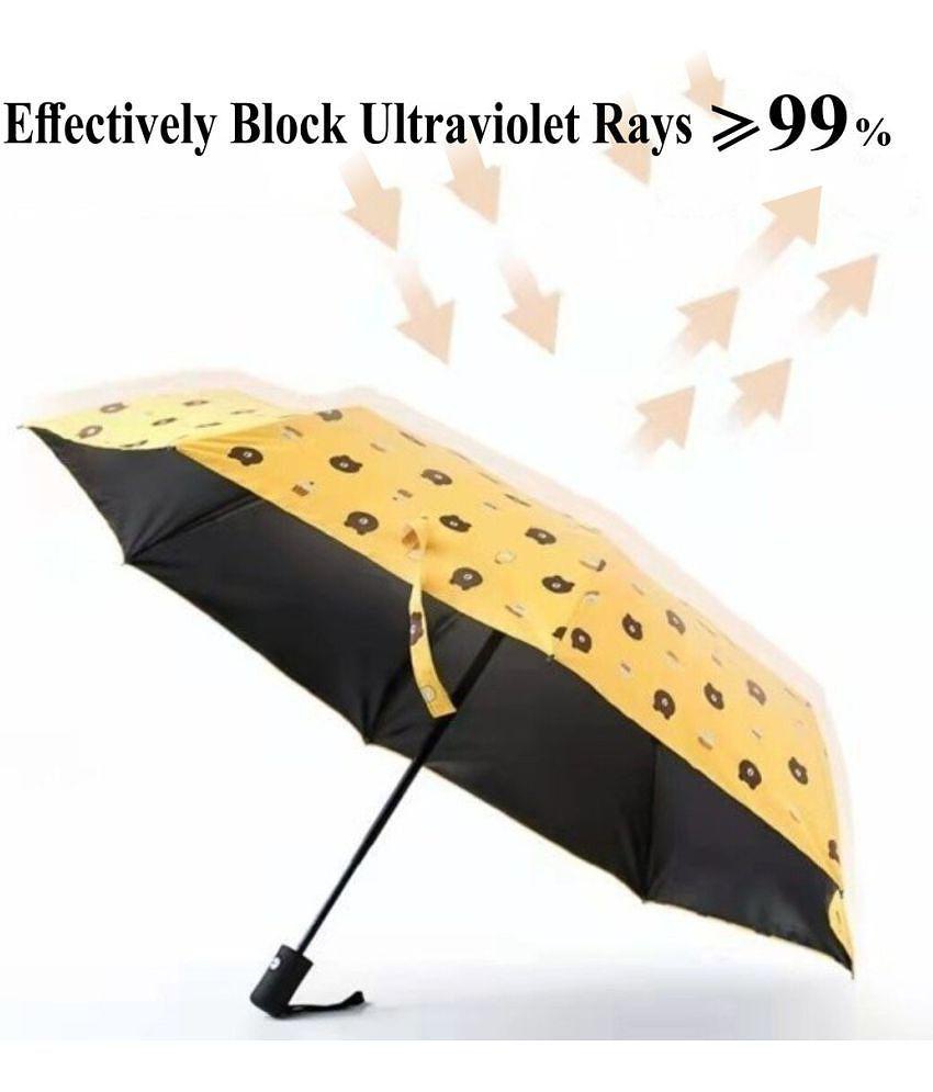 Sophisticated Men KEKEMI Yellow 3 Fold Umbrella - Yellow 2025 at ShopCircuit | ONDC