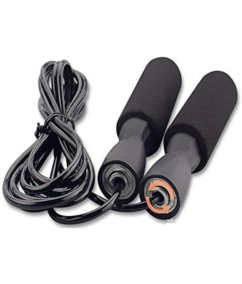 HORSE FIT Combo of Belt with Skipping Rope for Men, Women, Weight Loss, Kids, Girls, Children, Adult - Best in Fitness, Sports, Exercise, Workout Black - Multi Color