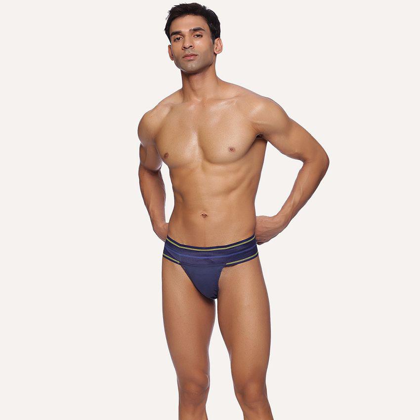 New Men Omtex - Navy Blue Cotton Men''s Briefs ( Pack of 1 ) - None 2025 at ShopCircuit | ONDC