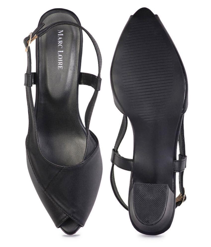 MARC LOIRE Black Platforms Heels - None