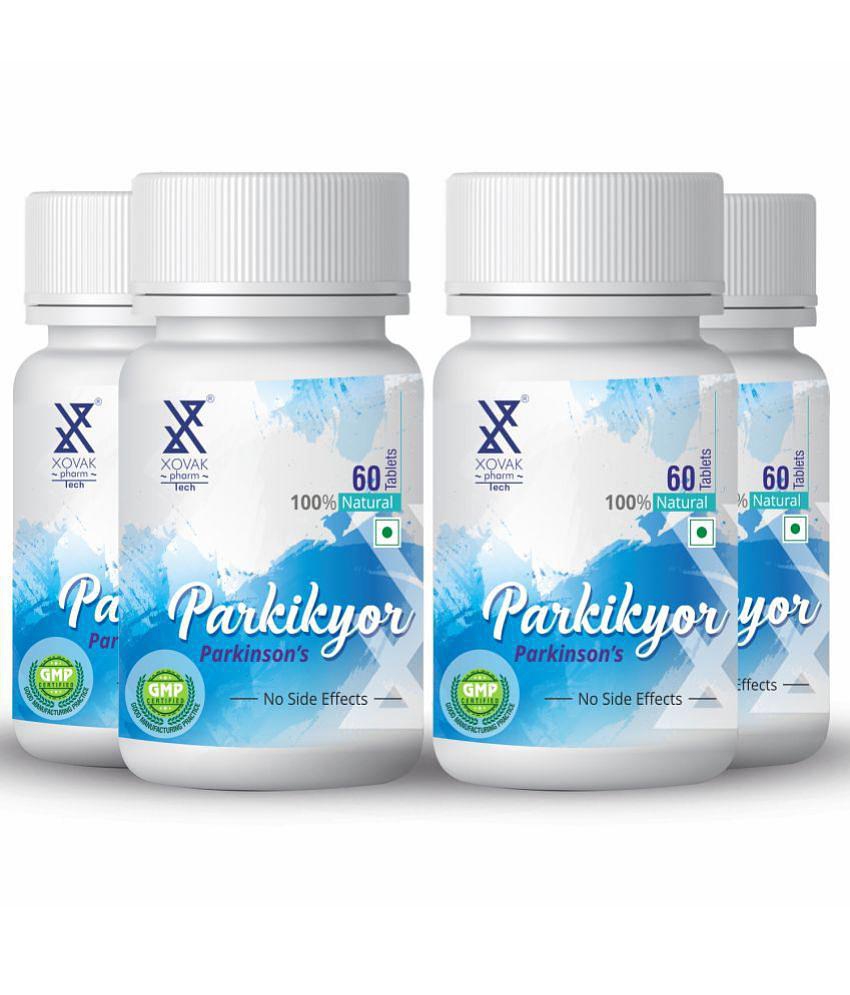 xovak pharmtech Parkikyor for Parkinsonâ??s Tablet 200 gm Pack Of 4