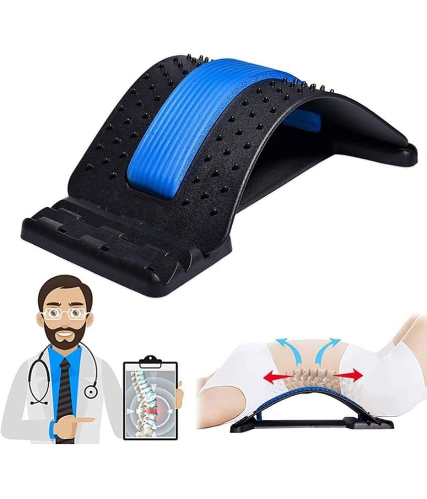 HSP ENTERPRISES Multi-level Back Stretcher|Lumbar Support|Lower and Upper Back Muscle Pain Relief Lumbar Support - Assorted