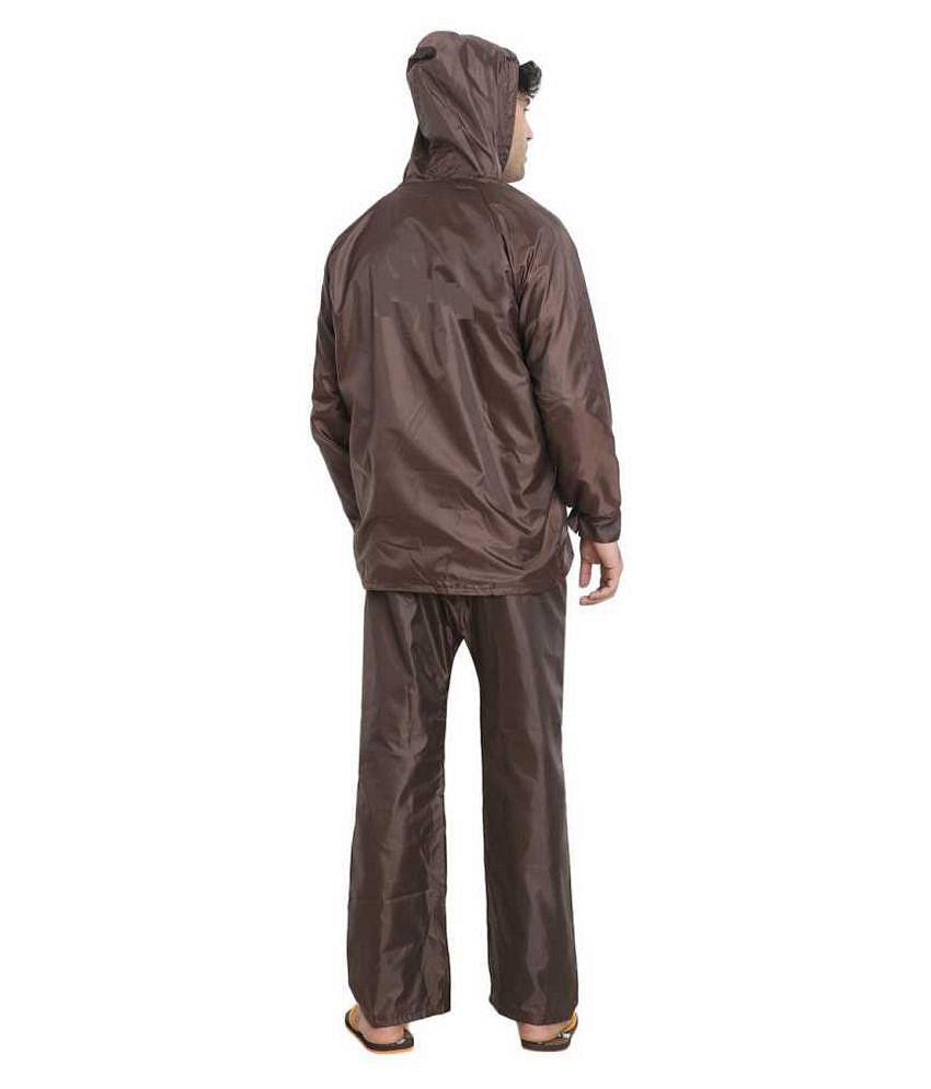 Exclusive Men Zacharias Brown Rain Suit - 2XL 2025 at ShopCircuit | ONDC
