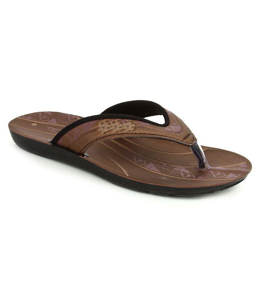 Stylish Men AHA by Liberty - Brown Women's Flats - None 2025 at ShopCircuit | ONDC