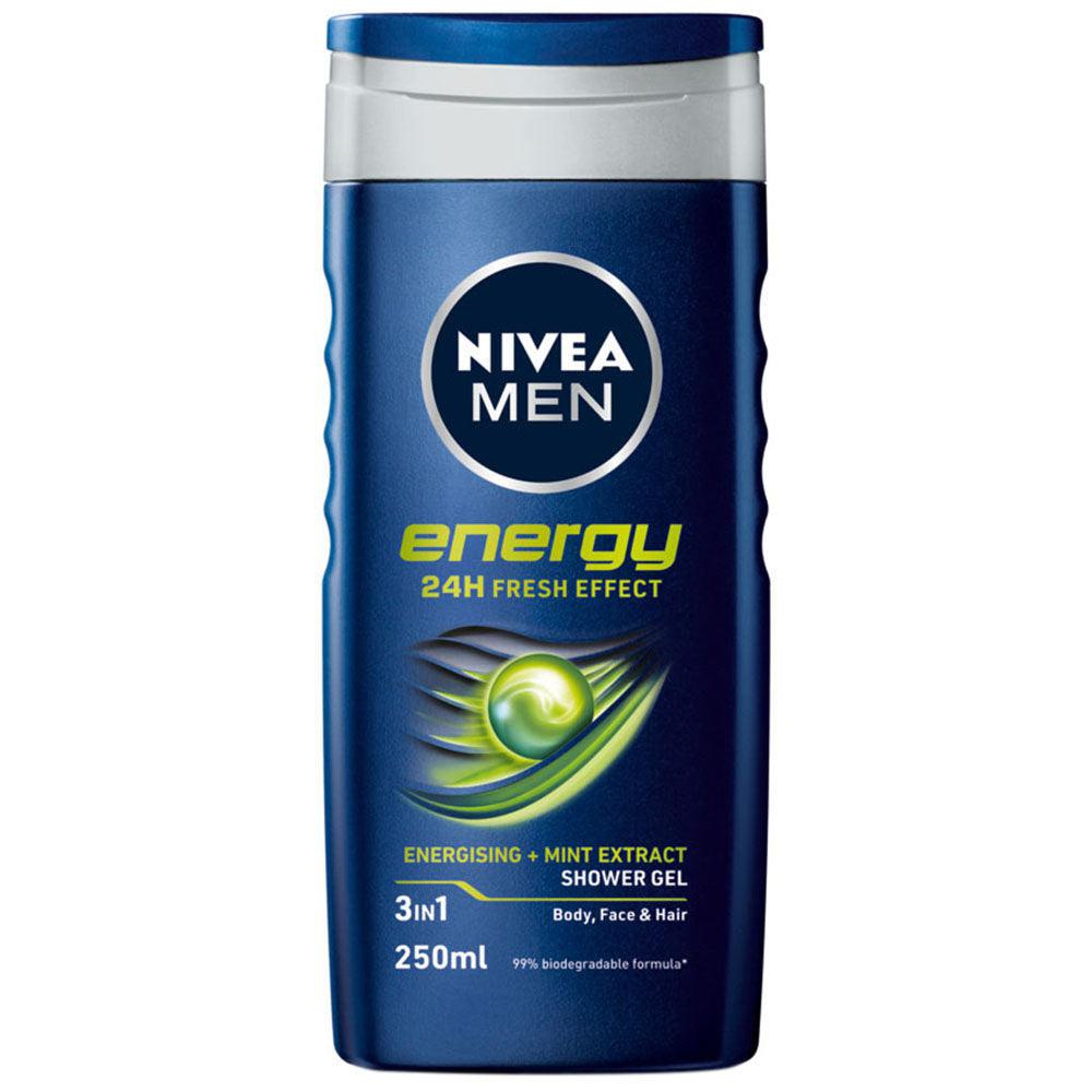 Nivea For Men Energy Shower Gel 250 Ml