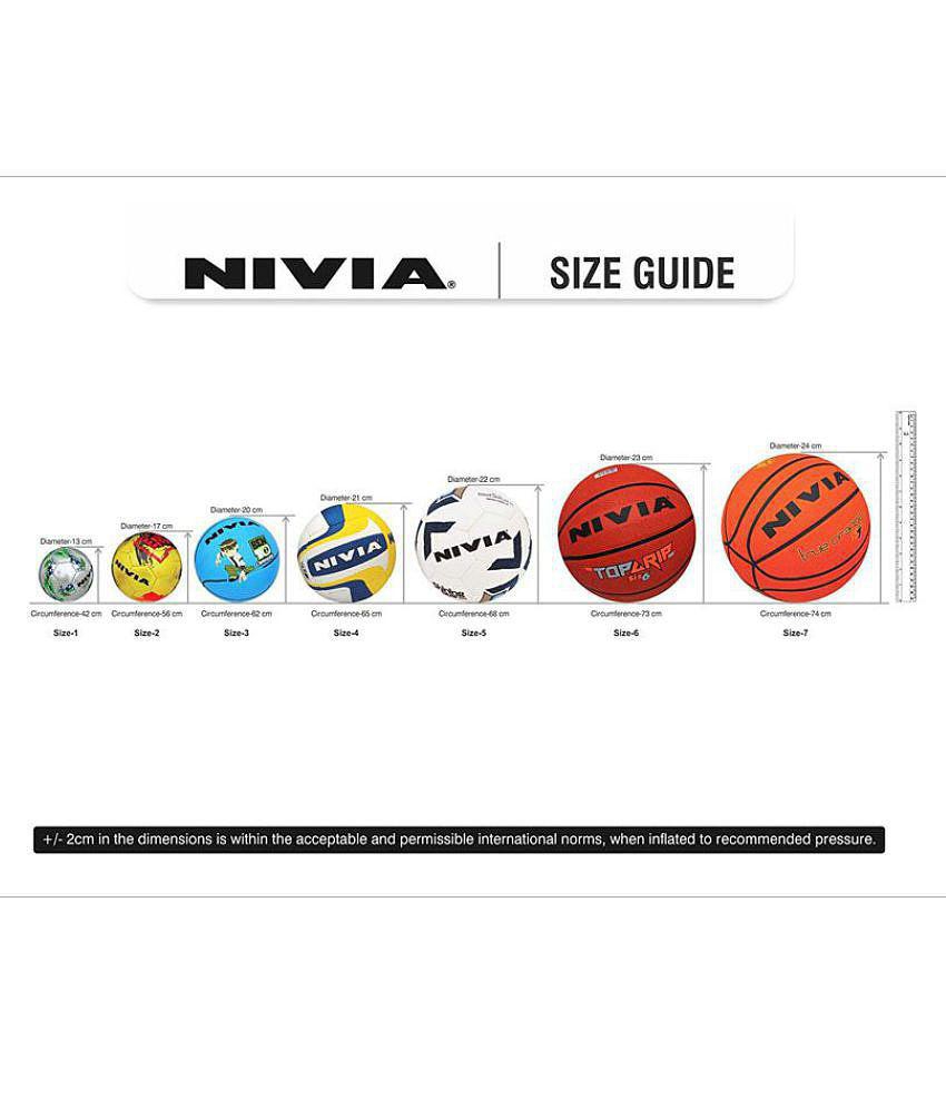 Nivia 7 Rubber Basketball - 7