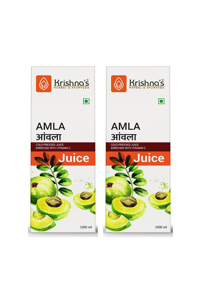 Krishna's Herbal & Ayurveda Amla Juice 1000 ml ( Pack of 2 )