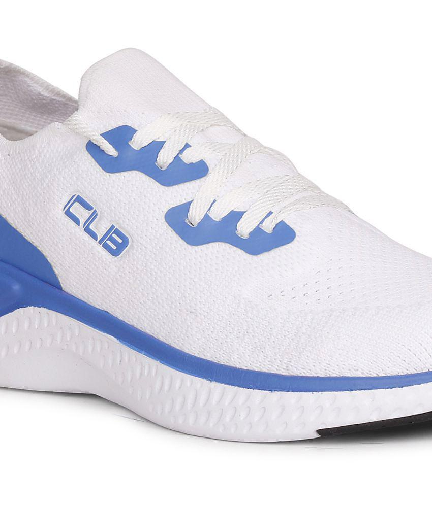 Columbus White Running Shoes - None