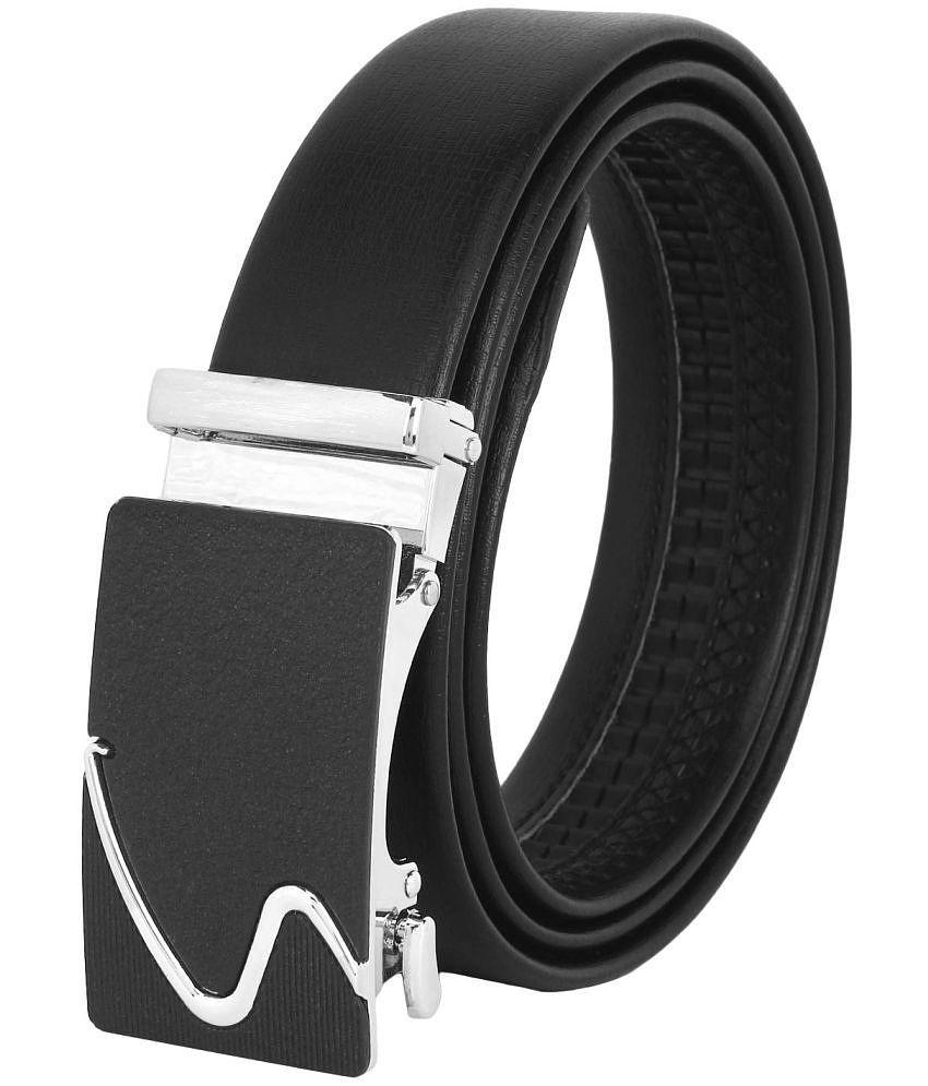 Luxurious Men Zacharias - Black Canvas Men's Formal Belt ( Pack of 1 ) - None 2025 at ShopCircui