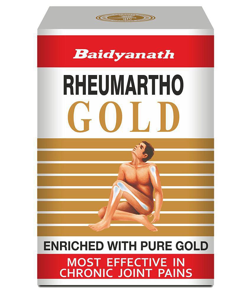 Baidyanath Rheumartho Gold, Enriched with Pure Gold Capsule 30 no.s