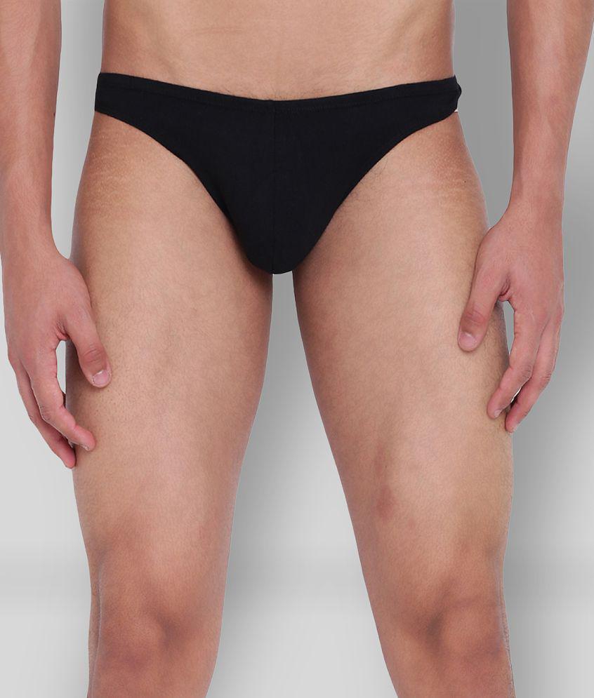 Modern Men La Intimo - Black Modal Men''s Thongs ( Pack of 1 ) - L 2025 at ShopCircuit | ONDC