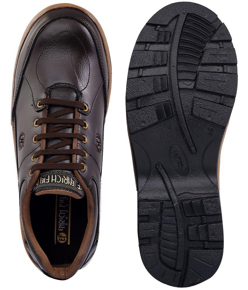 Exclusive Men Enrich Field 35 Brown Mens Lifestyle Shoes - None 2025 at ShopCircuit | ONDC