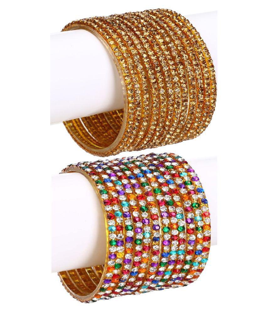 Latest Men Somil Designer Wedding Fancy Glass Bangle Set For Party, Marriage, Function And Daily