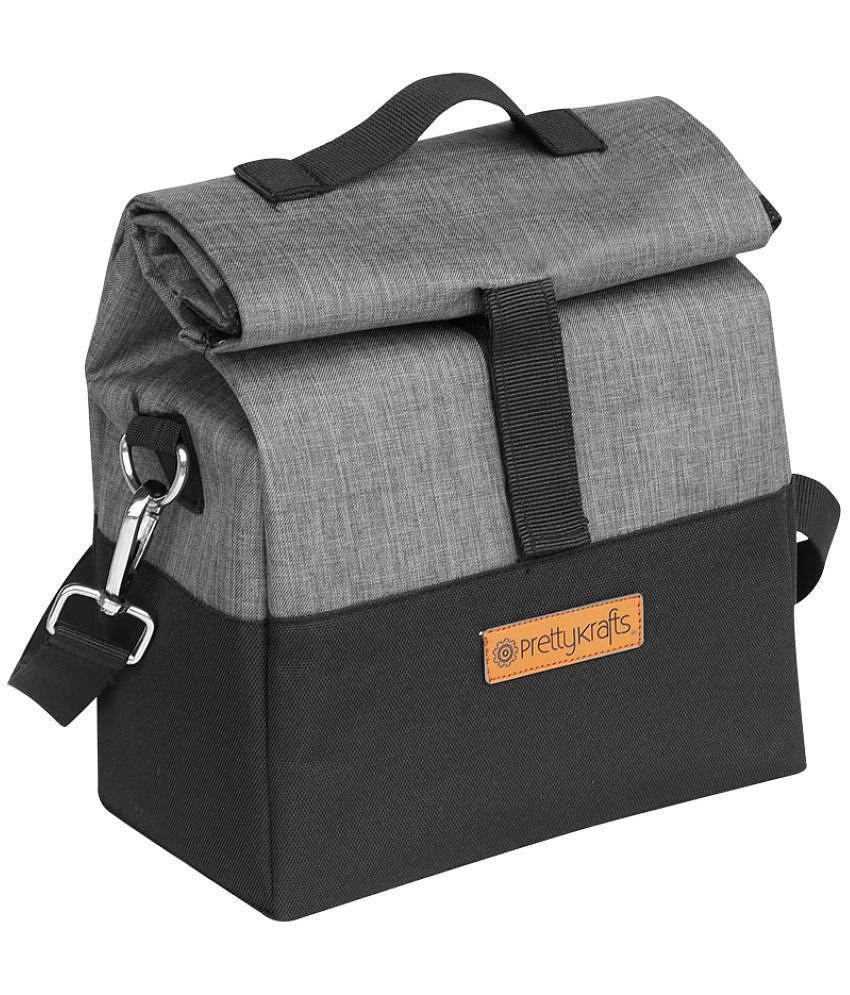 Exclusive Men PrettyKrafts - Grey Lunch Bags ( 1 Pc ) - Grey 2025 at ShopCircuit | ONDC