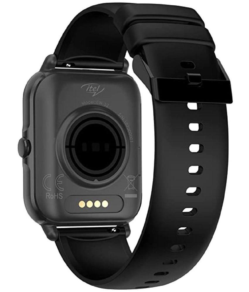 itel - 2ES Black Smart Watch