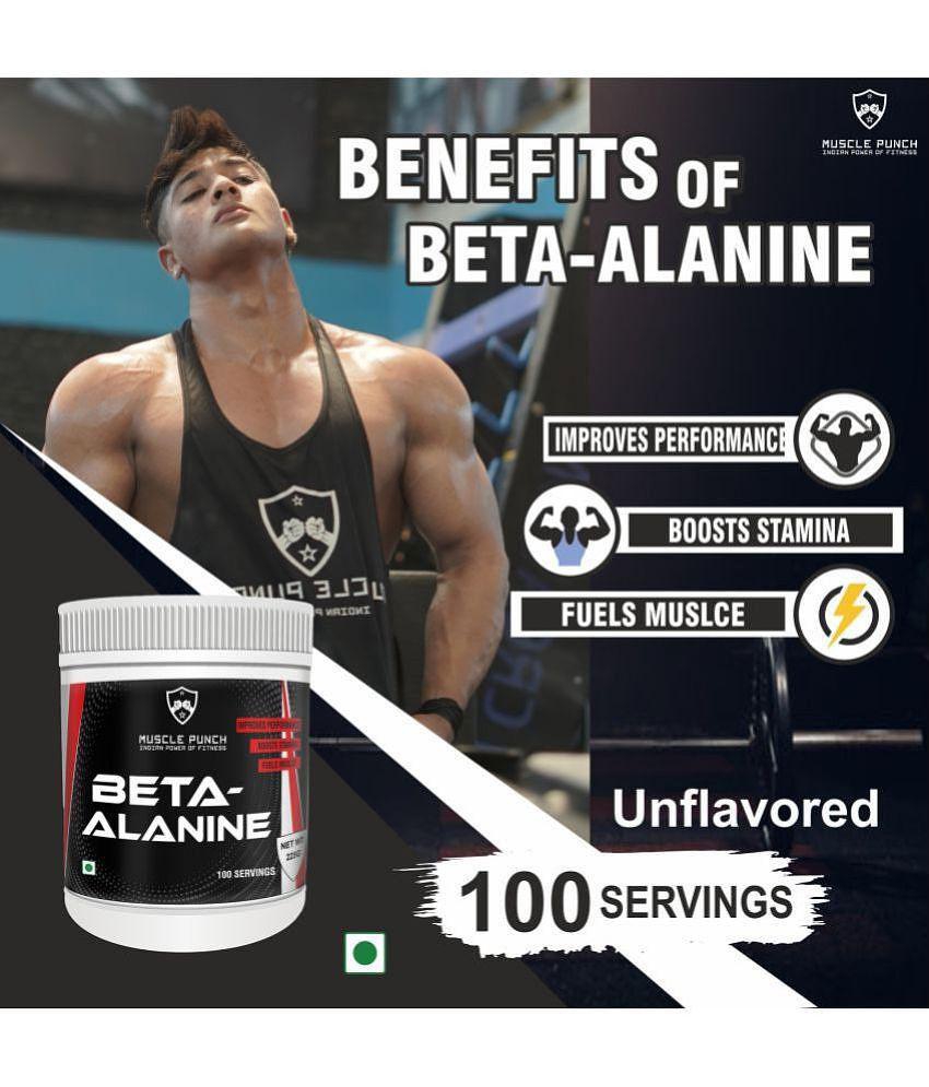 Muscle Punch | Beta-alanine | Pre Workout | 100% Pure 240 gm