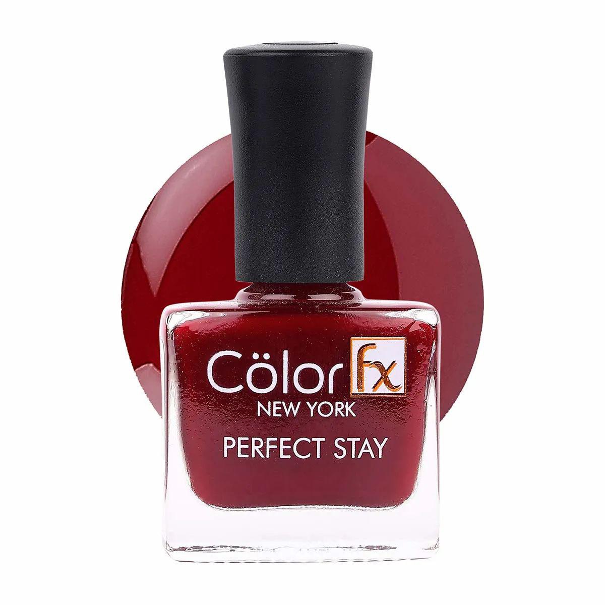 Color Fx New York Premium Non UV Gel Nail Polish Perfect Stay Pink Nail Polish Color in Glossy Gel Like Finish, 121