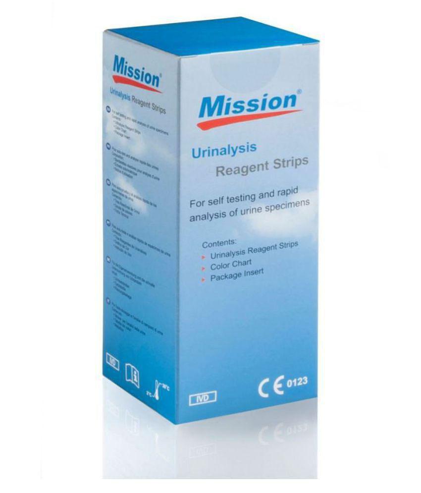 Mission Urinalysis 100 Strips (2GE) (GLU & PRO) Expiry: March 2021