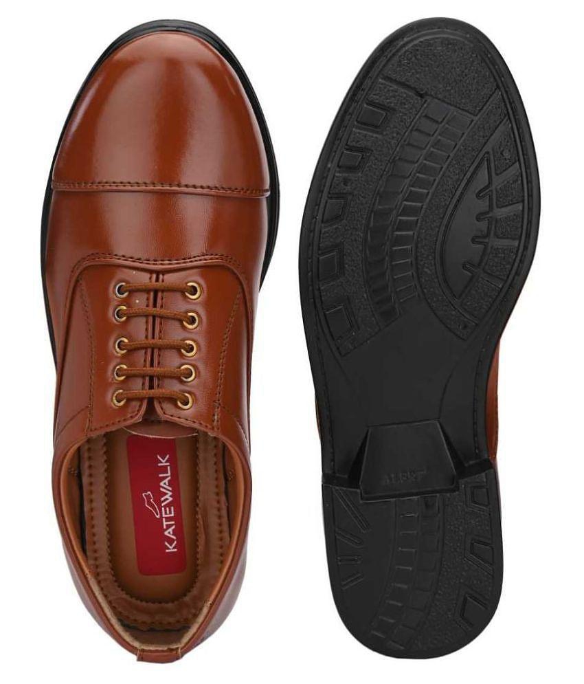 Katewalk Footwear - Brown Men's Formal Shoes - None