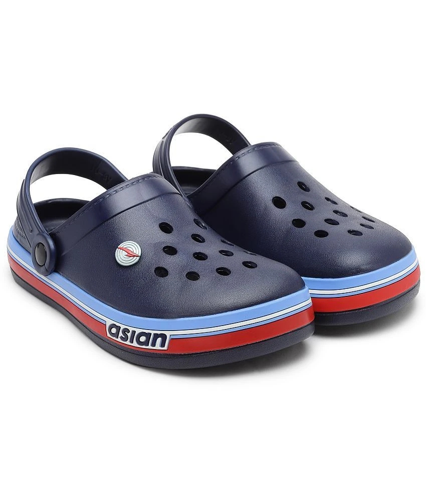 Exclusive Men ASIAN - Navy Blue Mens Clogs - None 2025 at ShopCircuit | ONDC