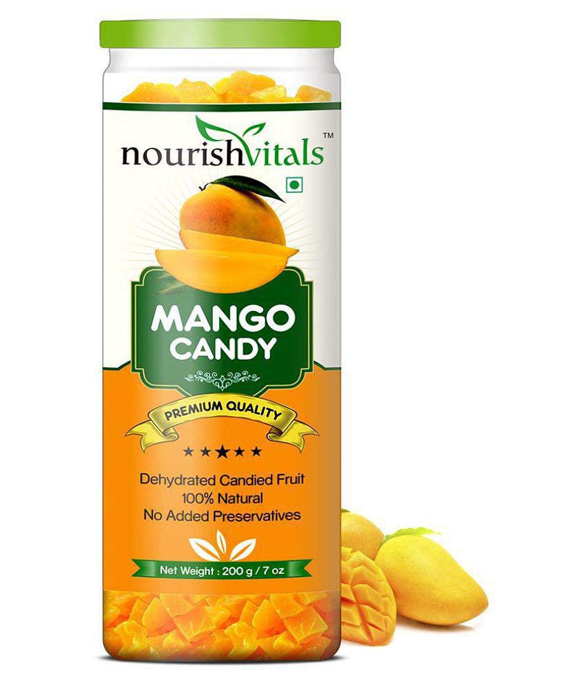 NourishVitals Mango Dried Fruit (Dehydrated Fruits) - 200gm