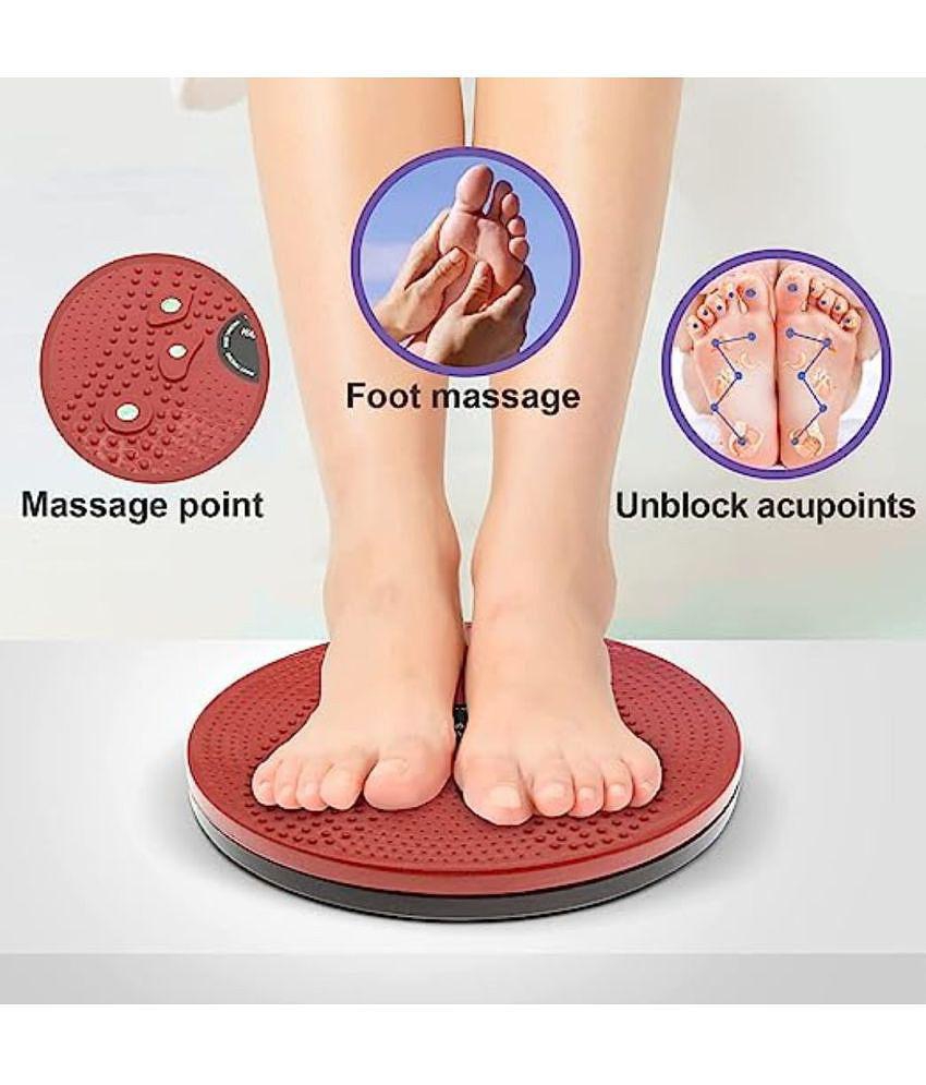 HSP ENTERPRISES TUMMY TWISTER | ACUPRESSURE FOR HOME & GYM FAT BUSTER |Unisex Abdominal workout - Red