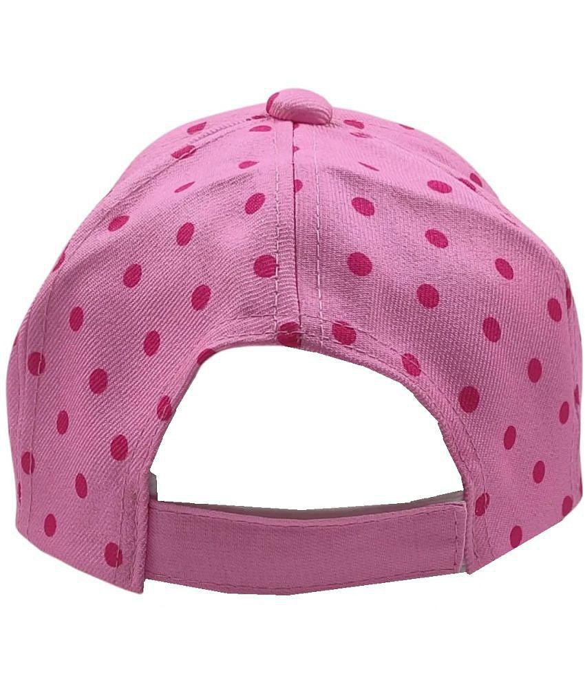 Premium Men Zacharias Unisex Kids Cotton Cap kc-23 (Light-Pink_1-5 Years) (Pack of 1) - None 202