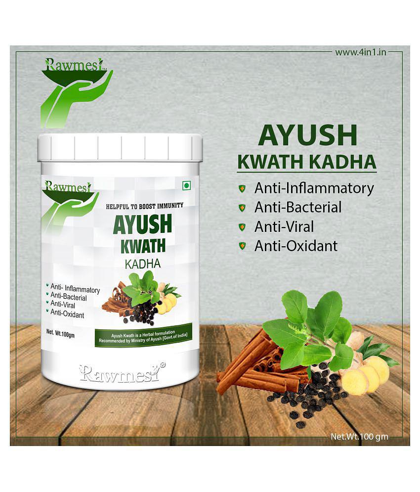 rawmest Ayush Kwath Kadha Powder 100 gm Pack Of 4