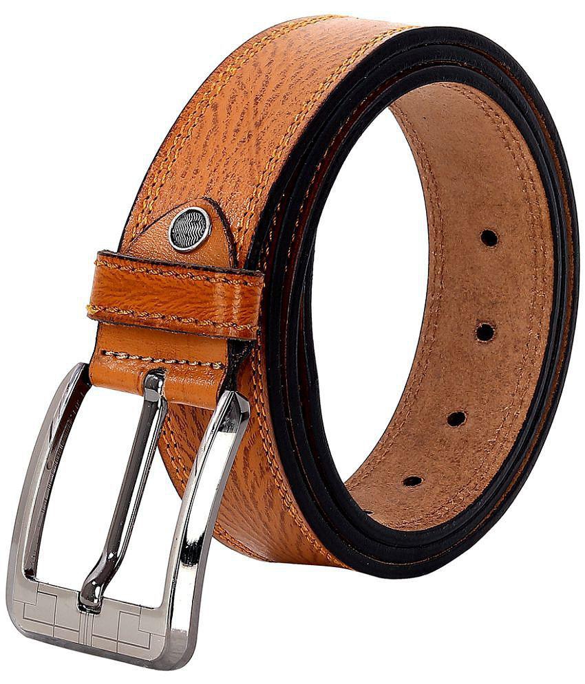 Elegant Men Leather World - Leather Men's Casual Belt ( Pack of 1 ) - None 2025 at ShopCircuit |