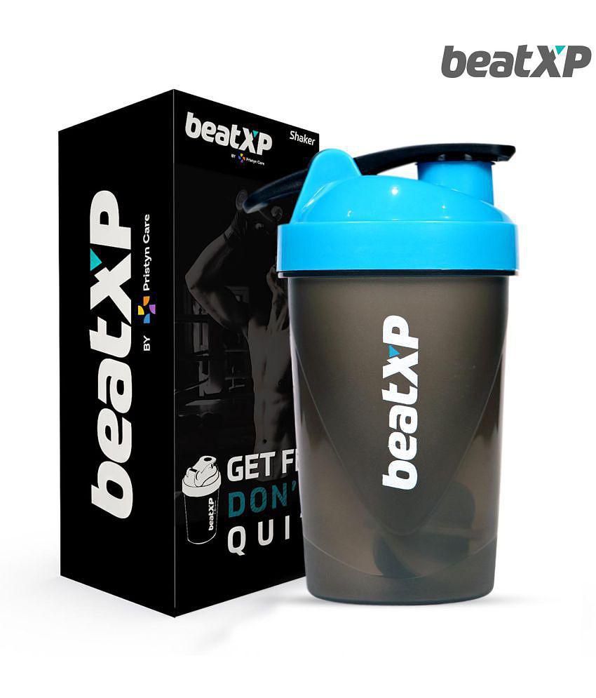 beatXP - Plastic Blue 400 mL Shaker ( Pack of 1 ) - Blue