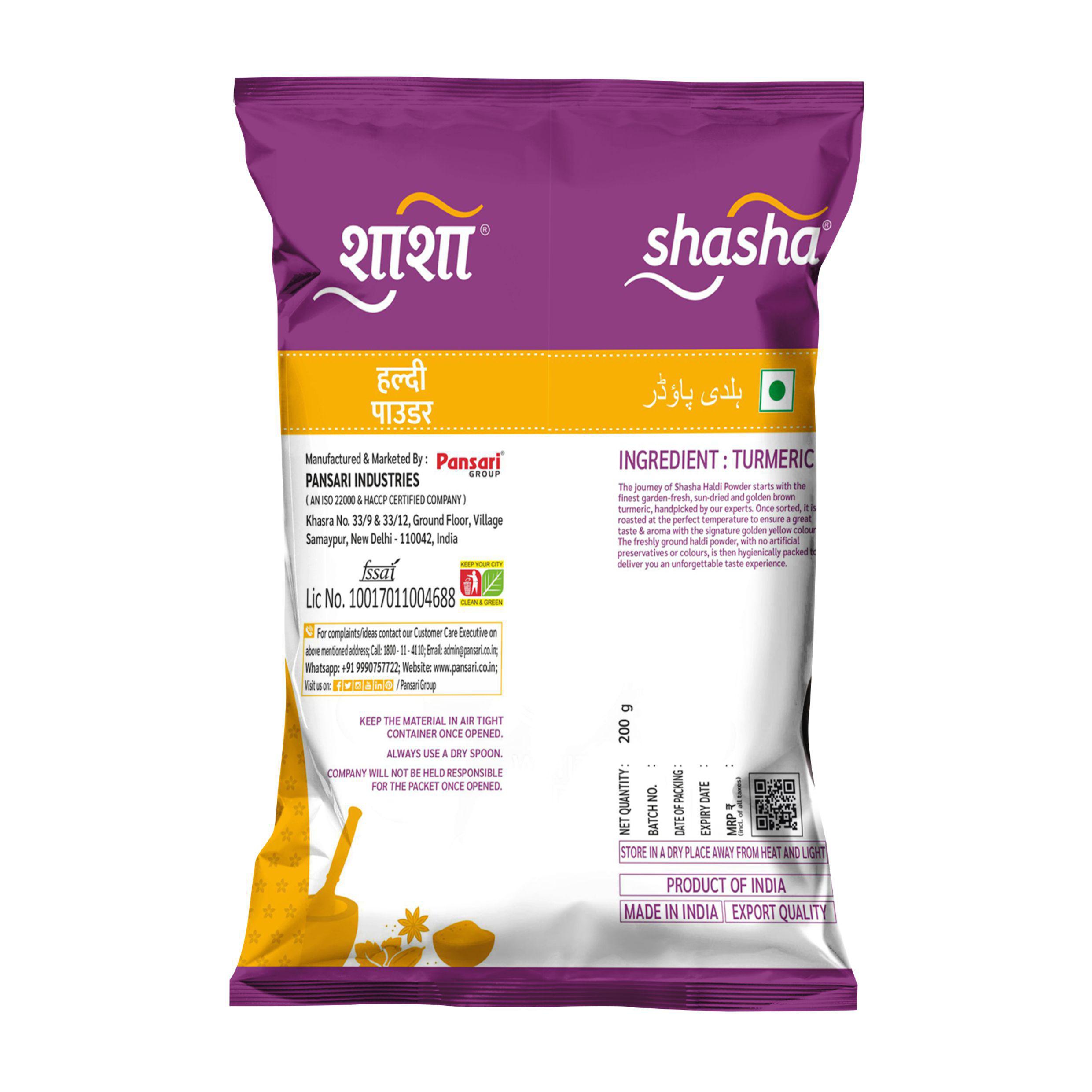 SHASHA - HADLI - 200G