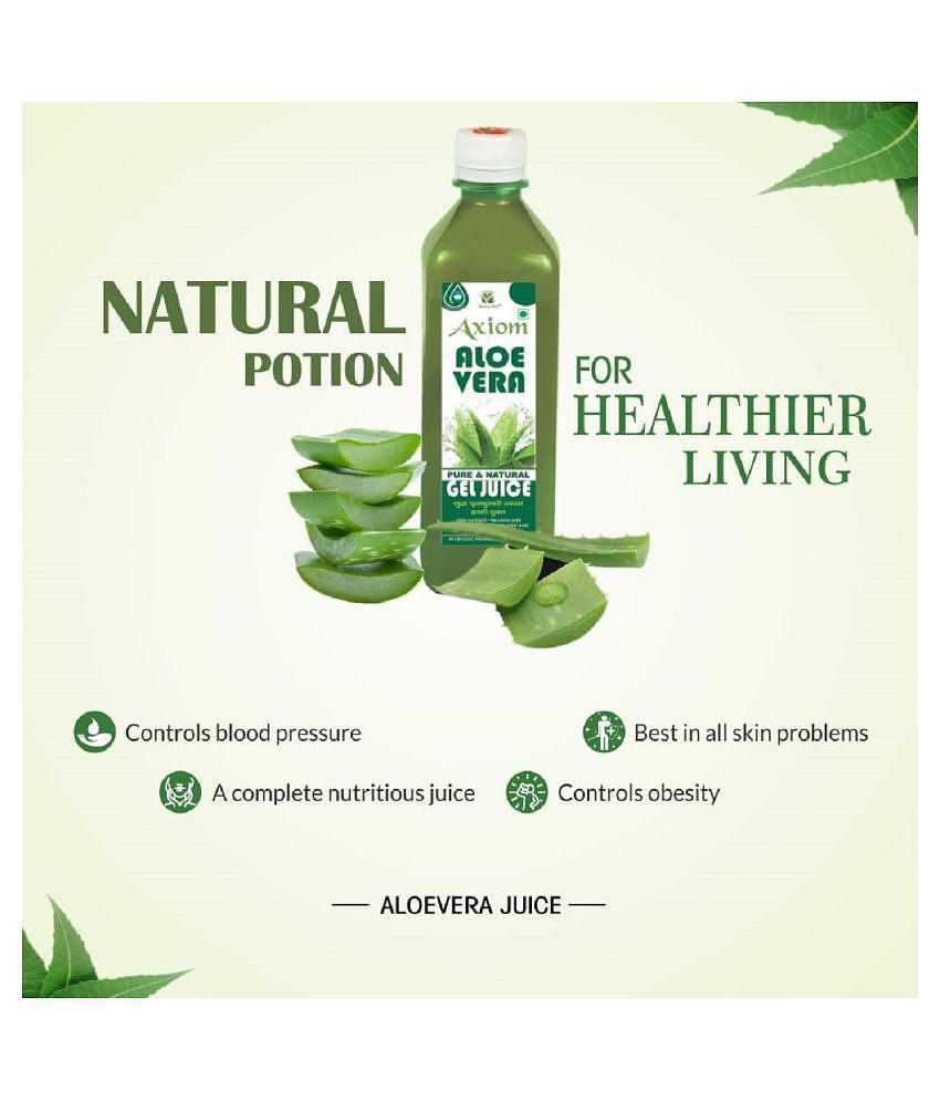 Jeevanras Aloevera Juice - 1000ml_Pack of 02 | Healthy Hair | Healthy Skin | Natural WHO GMP Certified | No added Sugar