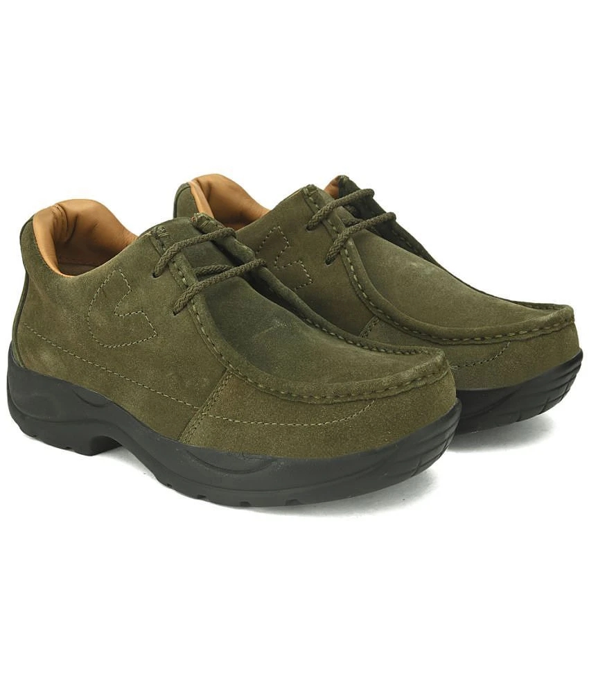 Affordable Men Fashion Victim - Olive Mens Trekking Shoes - None 2025 at ShopCircuit | ONDC