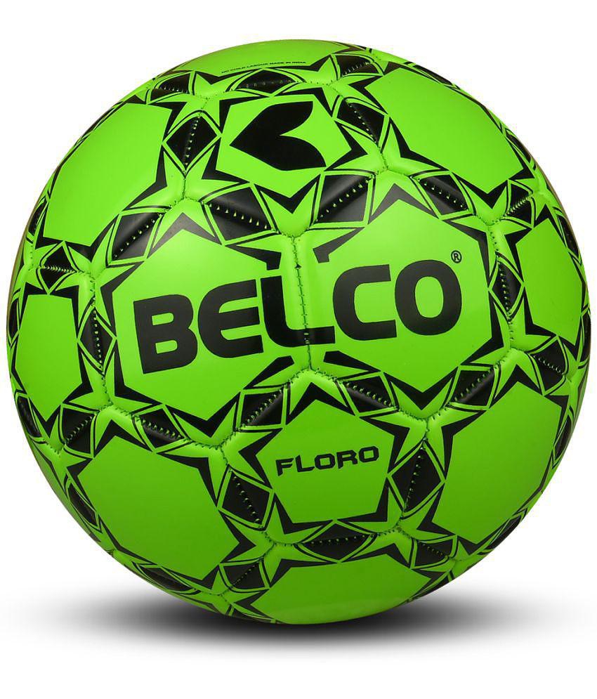 Belco - Green PVC Football ( Pack of 1 ) - 5