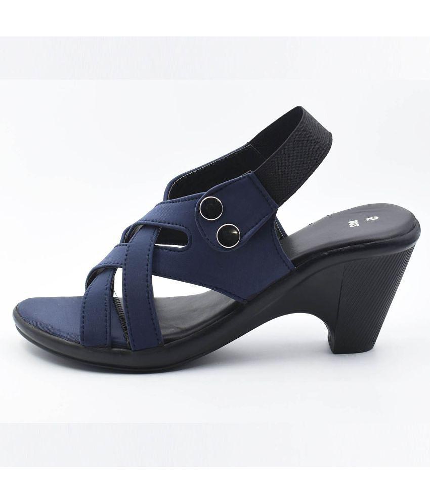 Dream Makers - Blue Women''s Sandal Heels - None