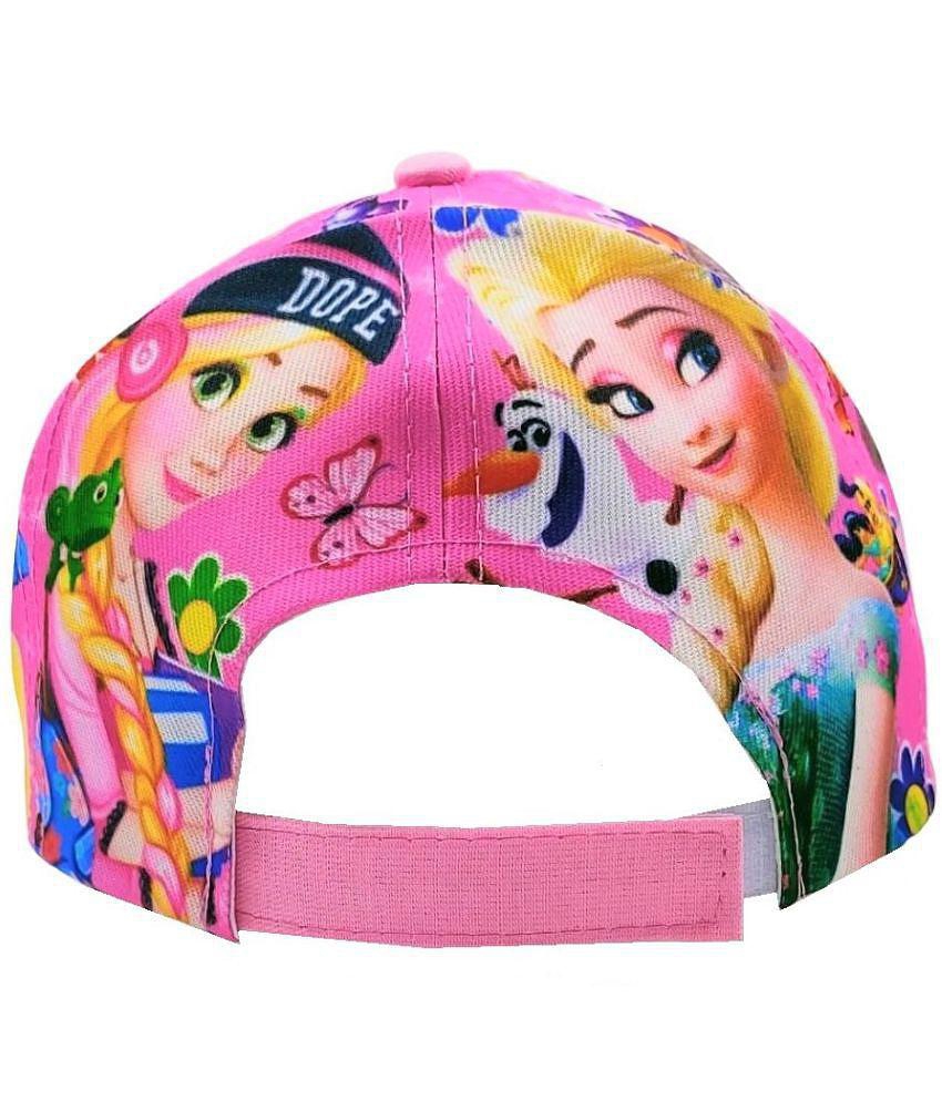 Premium Men Zacharias Girl's Kids Cotton Cap kc-16-Pink- (Pack of 1) (1-4 Years) - None 2025 at 