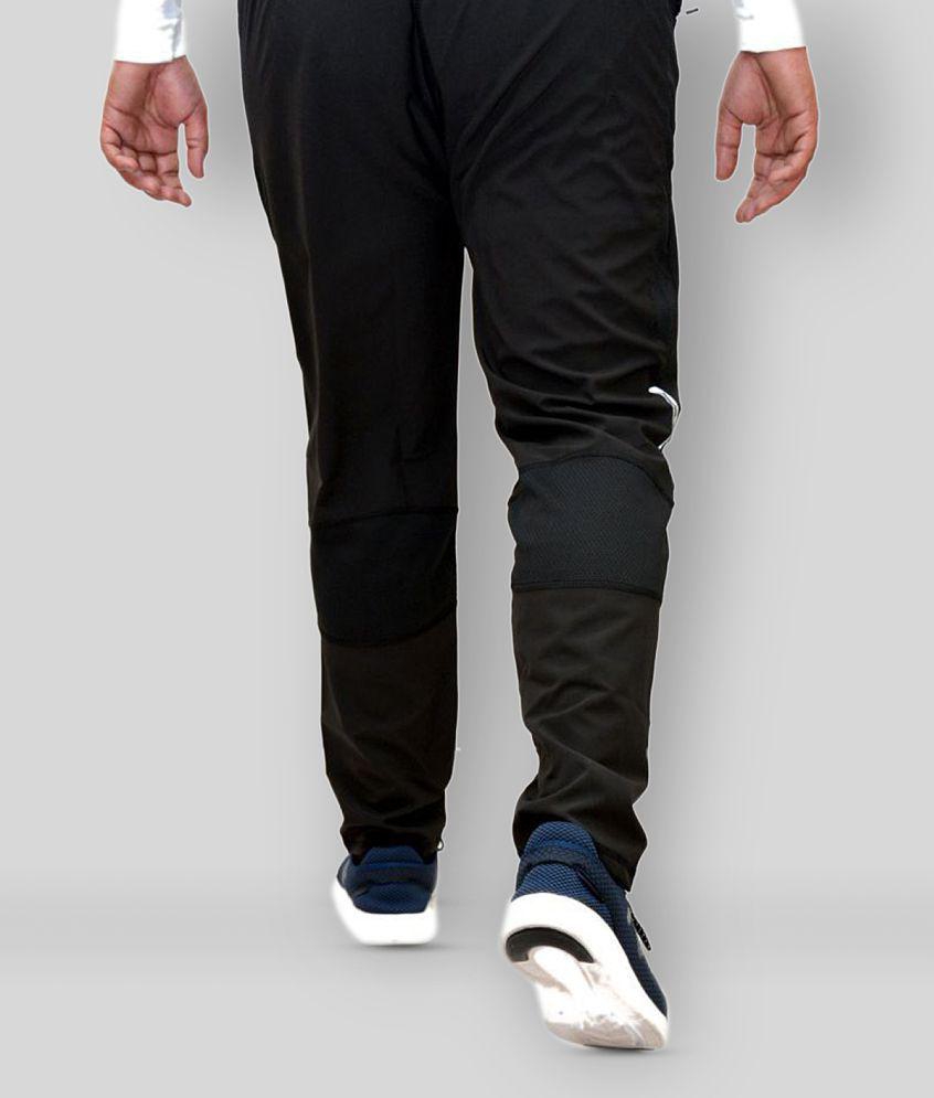 RANBOLT - Black Polyester Men's Trackpants ( Pack of 1 ) - S