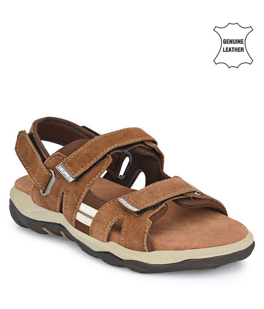 Best Men Fashion Victim Tan Suede Floater Sandals - 6 2025 at ShopCircuit | ONDC