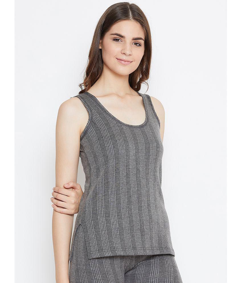Elegant Women Zimfit Cotton Blend Thermal Tops - Grey Pack of 1 - None 2025 at ShopCircuit | OND
