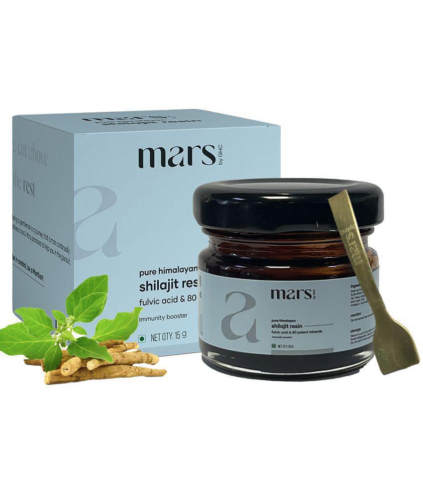 Mars by GHC Shilajit Resin 15 gm Minerals Softgel