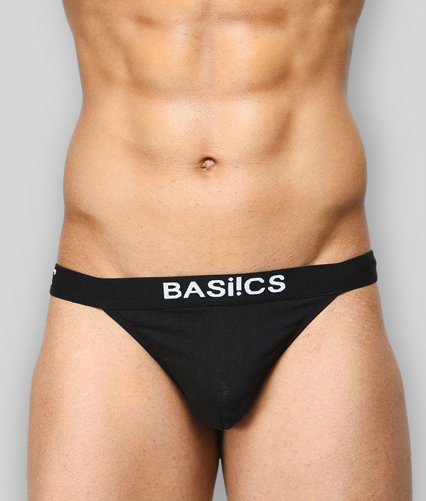 Trendy Men BASIICS By La Intimo - Multicolor Cotton Blend Mens Briefs ( Pack of 3 ) - L 2025 at 