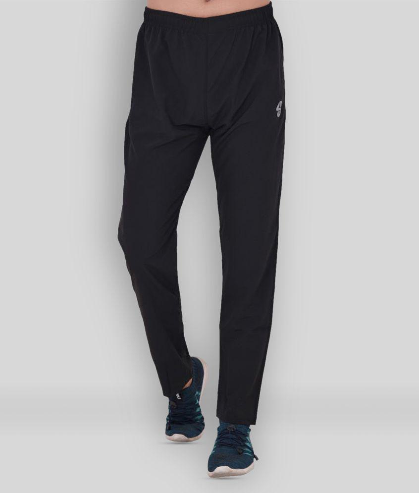 Forbro - Black Polyester Men's Trackpants ( Pack of 1 ) - M