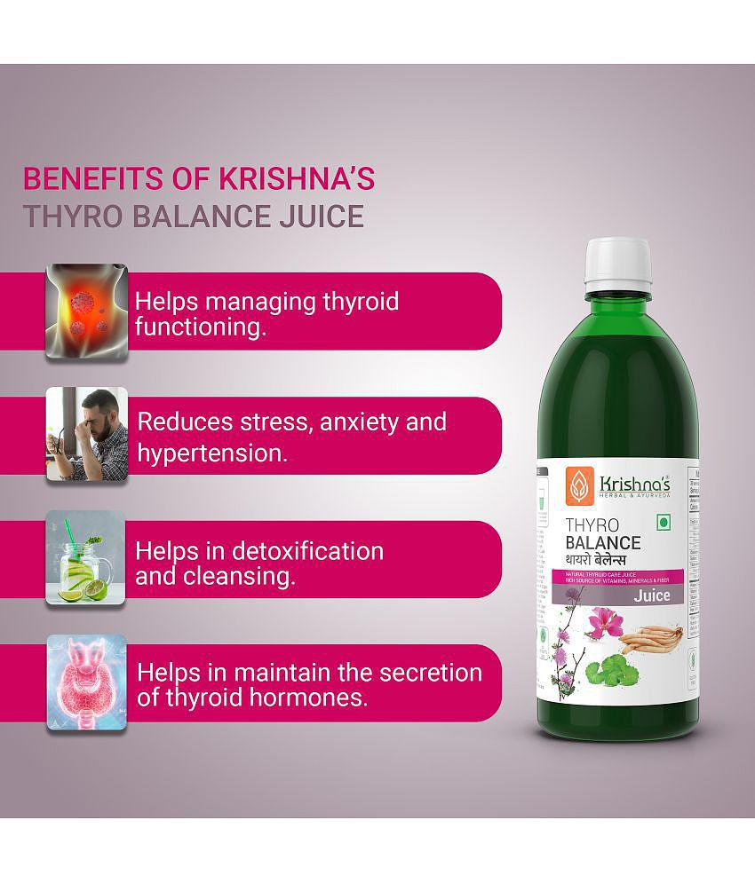 Krishna's Herbal & Ayurveda Thyro Balance Juice 1000ml