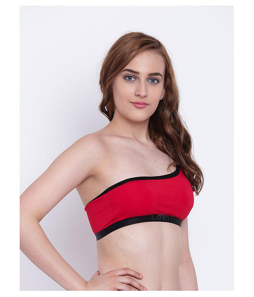 New Men La Intimo Cotton Lycra Air Bra - Red - 38C 2025 at ShopCircuit | ONDC