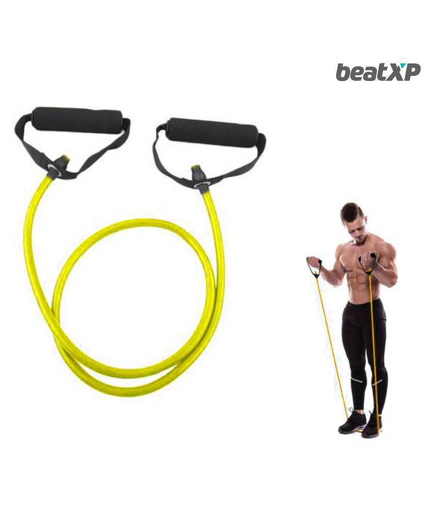 beatXP Premium Toning Tube | Yellow | Full Body Strength Workout Equipment - Yellow