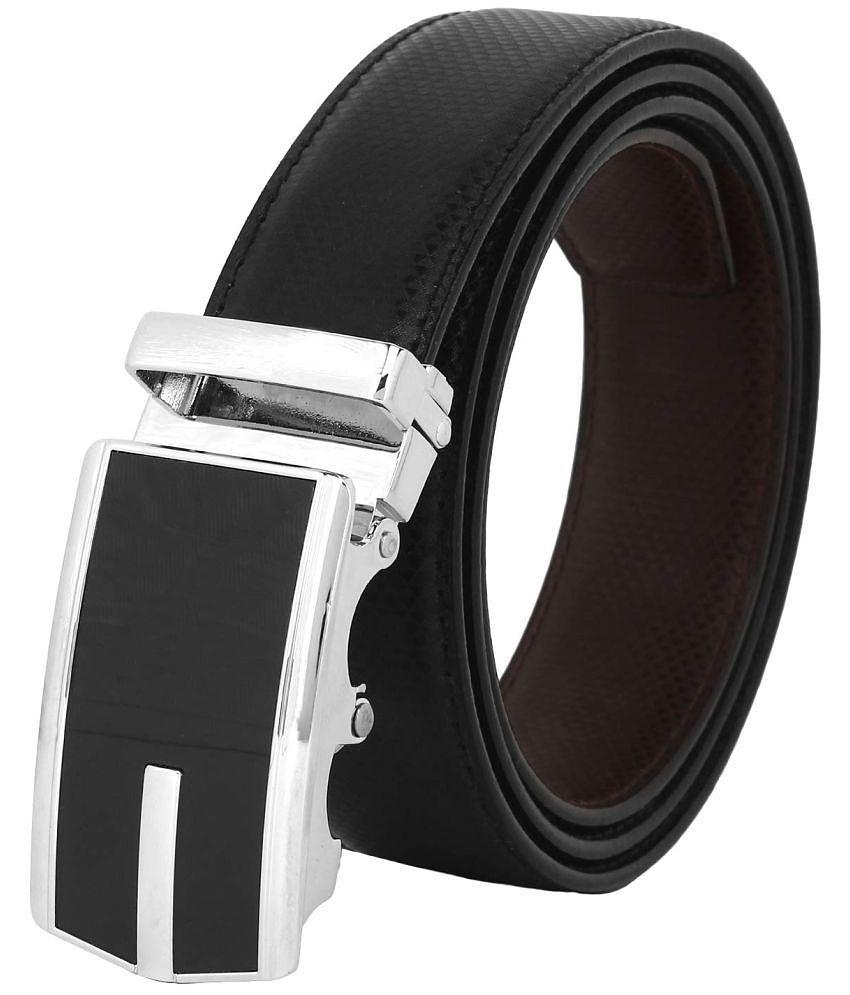 Buy Online Garg Store Zacharias - Black Canvas Men's Casual Belt ( Pack of 1 ) - None