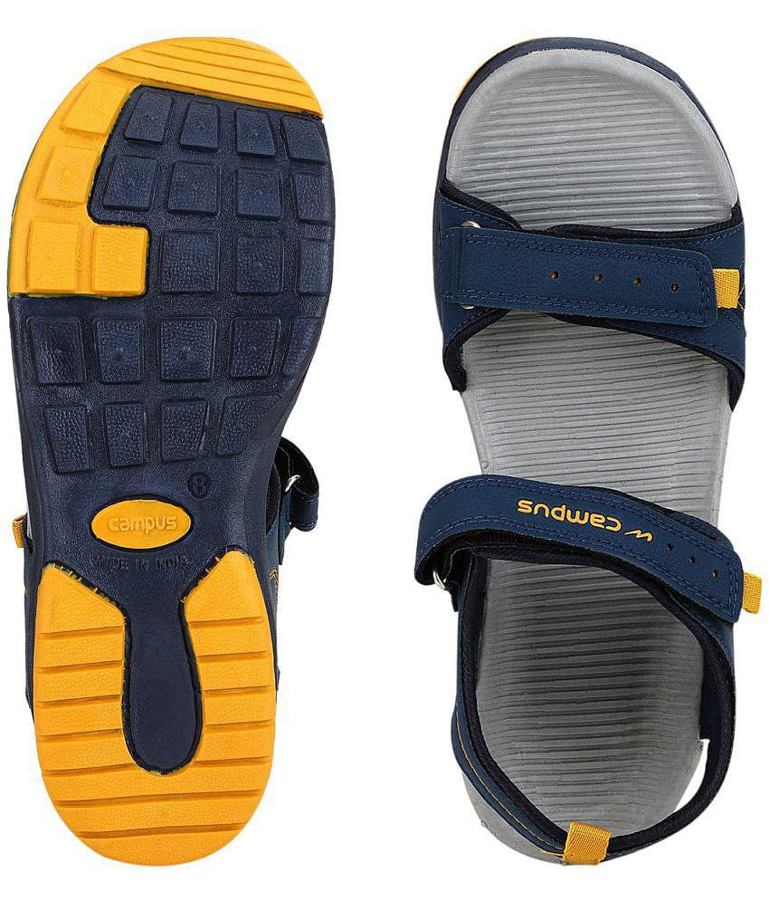 Campus - Indigo Men's Sandals - 7, Indigo