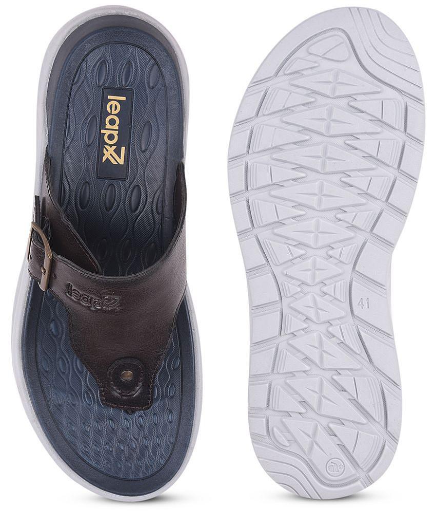 Chic Men Liberty Brown Mens Thong Flip Flop - None 2025 at ShopCircuit | ONDC
