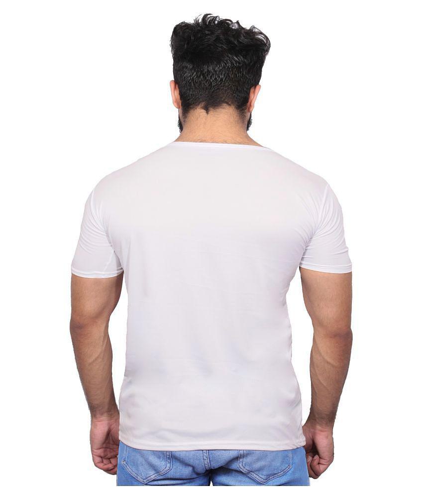 Latest Women Nityanand Enterprises White Cotton Blend T-Shirt - L 2025 at ShopCircuit | ONDC
